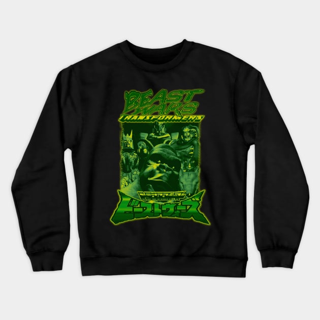 Beast Wars, Classic 90's TV (Version 2) Crewneck Sweatshirt by The Dark Vestiary